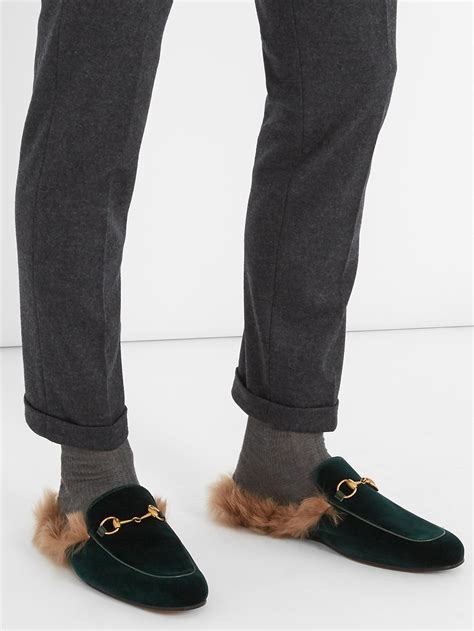 mens fur loafers gucci style|classic gucci loafers women's.